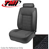 43-73301-958-70 BLACK 1979-83 DA - 1981-82 MUSTANG STANDARD LOW BACK BUCKETS ONLY CLOTH & VINYL - image 1