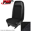 43-73309-958-70 BLACK 1979-83 BA/MA - 1979-80 MUSTANG STANDARD HIGH BACK BUCKETS ONLY TWEED &VINYL - image 1