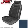 43-73409-968-968 BLUE 1979-80 CB/NB - 1979-80 MUSTANG STANDARD LOW BACK BUCKETS ONLY VINYL - image 1