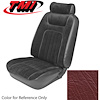 43-73409-998-998 RED 1979-80 CD/LND - 1979-80 MUSTANG STANDARD LOW BACK BUCKETS ONLY VINYL - image 1