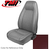 43-73421-3116 CANYON RED 1984-86 AD - 1981-84 MUSTANG COUPE STANDARD HIGH BACK BUCKETS SEATS VINYL - image 1