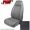 43-73421-955 CHARCOAL 1984-86 AA - 1981-84 MUSTANG COUPE STANDARD HIGH BACK BUCKETS SEATS VINYL - image 1