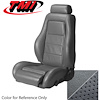 43-73503-955-L543P CHARCOAL 1984-86 MA - 1984 MUSTANG SVO HATCHBACK HI-PERFORMANCE BUCKETS SEATS ONLY LEATHER - image 1