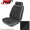 43-73509-958-70 BLACK 1979-83 DA/PA - 1979-80 MUSTANG STANDARD LOW BACK BUCKETS ONLY TWEED &VINYL - image 1