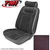 43-73539-L998 RED 1979-80 QD - 1979-80 MUSTANG COUPE STANDARD LOW BACK BUCKET LEATHER - image 1