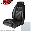 43-73630-965 WHITE 1990-93 CL CN CW - 1990-91 MUSTANG COUPE GT & LX SEAT UPHOLSTERY WITH PULL-OUT KNEE BOLSTERS VINYL - image 1