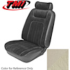 43-73729-2290-4072 WHITE 1979-80 SW/SN/SQ/S2/S9 - 1979-80 MUSTANG GHIA COUPE STANDARD LOW BACK BUCKE - image 1