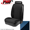 43-73821-975-58-58 WEDGEWOOD BLUE 1979-80 FB - 1981 MUSTANG GHIA & 1982 GT COUPE STANDARD LOW BACK BUCKET CLOTH W/ VINYL SIDES - image 1