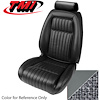 43-74626-6687-71 OPAL GRAY 1993 C6 - 1992-93 MUSTANG CONVERTIBLE GT & LX SEAT UPHOLSTERY WITHOUT PULL-OUT KNEE BOLSTERS CLOTH - image 1