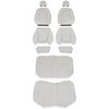 43-74629-997 OXFORD WHITE 1984-89 - 1987-89 MUSTANG GT/LX CONVERTIBLE SPORT SEAT W/ PULL-OUT KNEE BOLSTER VINYL - image 1