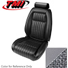 43-75626-972-71 TITANIUM GRAY 1990-92 CA - 1992-93 MUSTANG HATCHBACK GT & LX SEAT UPHOLSTERY WITHOUT - image 1