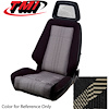 43-75723-51-51-56 BLACK 1979-83 HA - 1983 MUSTANG GL/GLX/GT HATCHBACK SPORT PERFORMANCE SEAT CLOTH - image 1