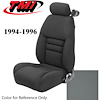 43-77324-6687 1994-96 MUSTANG GT CONVERTIBLE FULL SET OPAL GRAY VINYL UPHOLSTERY FRONT & REAR - image 1