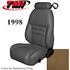 43-77327-6873 1997-98 MUSTANG GT CONVERTIBLE FULL SET SADDLE VINYL NON-OE UPHOLSTERY FRONT & REAR - image 1
