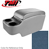 25-8002-2309 BRITE BLUE 1967 - STANDARD CAMARO CONSOLE ONE SOLID COLOR VINYL - image 1