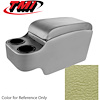 25-8002-3049 LIGHT YELLOW METALLIC 1967 - STANDARD CAMARO CONSOLE ONE SOLID COLOR VINYL - image 1