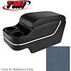 25-8011-2302 LIGHT BLUE METALLIC 1967 - DELUXE CAMARO CONSOLE SOLID COLOR WITH CHROME ACCENT TRIM - image 1