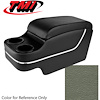 25-8011-3603 MEDIUM GREEN - DELUXE CAMARO CONSOLE SOLID COLOR WITH CHROME ACCENT TRIM
