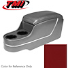25-8224-3597 RED 1965 1969 - DELUXE CHEVELLE CONSOLE SOLID COLOR WITH CHROME ACCENT TRIM - image 1