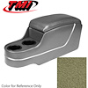 25-8224-3307 WILLOW GOLD 1968 - DELUXE CHEVELLE CONSOLE SOLID COLOR WITH CHROME ACCENT TRIM - image 1
