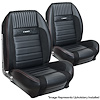 Deluxe Pony Sport R Seat Upholstery 1964-1/2 to 1966 Mustang Coupe - image 1