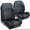 Deluxe Pony Sport R Seat Upholstery 1964-1/2 to 1966 Mustang Coupe - image 1