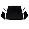 20-7085-99 1964-66 MOLDED FIBERGLASS HEADLINER 5 PIECES. INCLUDES A PILLARS AND SAIL PANELS - image 1