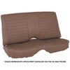 46-80800-511-WS 53 in. Rear Seat Upholstery Cruiser Collection 1967-69 Chevy Camaro Hardtop [Saddle Brown Yinyl w/White Stitch] - image 1