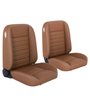 47-9250-511-WS Pro-Classic Bucket Seats Cruiser Collection Universal [Saddle Brown Yinyl w/White Stitch] - image 1