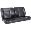 47-9253-2295-BKS 60 in. Split Back Bench Seat Cruiser Collection Universal [Black Madrid Vinyl w/Black Stitch] - image 1