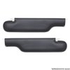 21-80404-2295 Sun Visors  1974-1981 Chevy Camaro Coupe, Black Madrid Vinyl - image 1