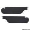 21-80407-1179 Sun Visors  1967 Chevy/Pontiac Camaro/Firebird, Black Perforated Grain Vinyl - image 1