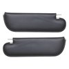 21-82401-2295 Sun Visors  1971-1972 Chevy Chevelle Coupe, Black Madrid Vinyl - image 1