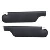 21-82409-2295 Sun Visors  1970 Chevy Chevelle Coupe, Black Madrid Vinyl - image 1