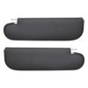 21-83500-6525 Sun Visors  1955-1957 Chevy Bel Air Hardtop, Charcoal Black Verona Vinyl - image 1
