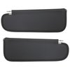 21-84402-6525 Sun Visors 1962-1965 Chevy Nova Coupe [Charcoal Black Verona Vinyl] - image 1