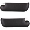 21-84408-2295 Sun Visors  1968-1972 Chevy Nova Coupe, Black Madrid Vinyl - image 1