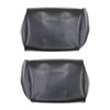 43-82708-2295 Bench Headrest Cover  1968-1970 Chevy Chevelle Coupe, Black Madrid Vinyl - image 1
