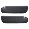 21-83500-2295 Sun Visors  1955-1957 Chevy Bel Air Hardtop, Black Madrid Vinyl - image 1