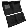 34-F80104-M501 Molded Carpet Kit,  1968-1972 Chevy Chevelle Coupe, Black Raylon Loop Carpet - image 1