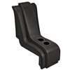 25-8301-6525-RS Waterfall Console, Sport Pattern  1960-1972 Chevy/GMC Trucks, Charcoal Black Verona Vinyl W/Red Stitch - image 1