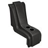 25-8301-6525-WS Waterfall Console, Sport Pattern  1960-1972 Chevy/GMC Trucks, Charcoal Black Verona Vinyl W/White Stitch - image 1