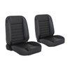 47-9700-6525-GS Pro-Classic Bucket Seats, Sport Pattern  Charcoal Black Verona Vinyl W/Gray Stitch - image 1
