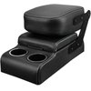 47-9800-6525-WS Buddy Seat Console, Sport Pattern  Charcoal Black Verona Vinyl W/White Stitch - image 1