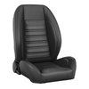 47-9000-2295-BKS Pro-Low Back Bucket Seats, Sport Pattern  Universal, Black Madrid Vinyl W/Black Stitch - image 1