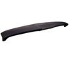 26-71002-6525-BS Dash Pad Sport Pattern 1967-1972 Ford Truck, Charcoal Black Verona Vinyl W/Blue Stitch - image 1