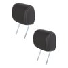43-78810-7728-WS Tilting Headrest  2010 Ford Mustang, Charcoal Black Vinyl W/White Stitch - image 1