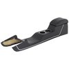 25-7201-3722-3400 Full Length Console, Sport Deluxe Pattern  1969 Ford Mustang, Black Corinthian Vinyl, Black Ruffino Vinyl - image 1