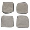 43-2112-328-334-NHS Front Seat Upholstery, 1954-1967 Volkswagen Bus, Gray Vintage Mesh Vinyl W/No Heat Seam - image 1