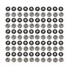 43-GROMMET-.5-BLACK Metal Grommet Kit - image 1